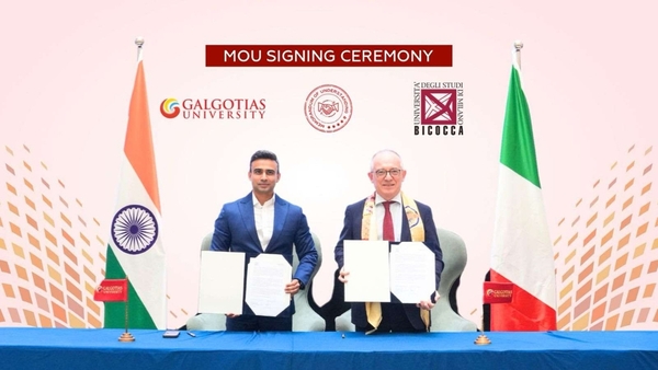 Galgotias University's New Italian Alliance Galgotias University's New Italian Alliance
