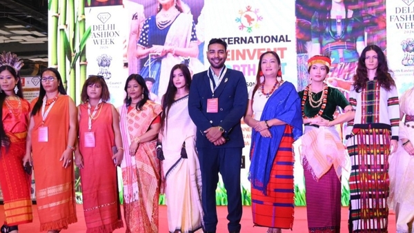 Northeast style shines at Delhi Fashion Week. Northeast style shines at Delhi Fashion Week.