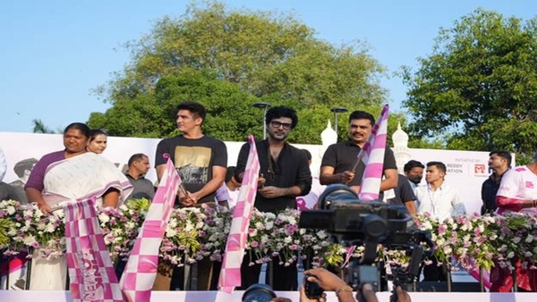 Hyderabad's Massive Pink Power Run Success. Hyderabad's Massive Pink Power Run Success.