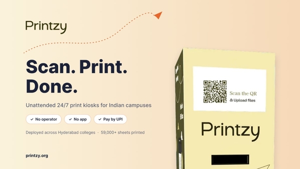 Printzy: 24/7 Automated Printing for Students Printzy: 24/7 Automated Printing for Students